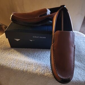 Cole Haan Men's Venetian Leather Slip-On Loafers